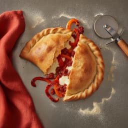 Calzone de chorizo y chile