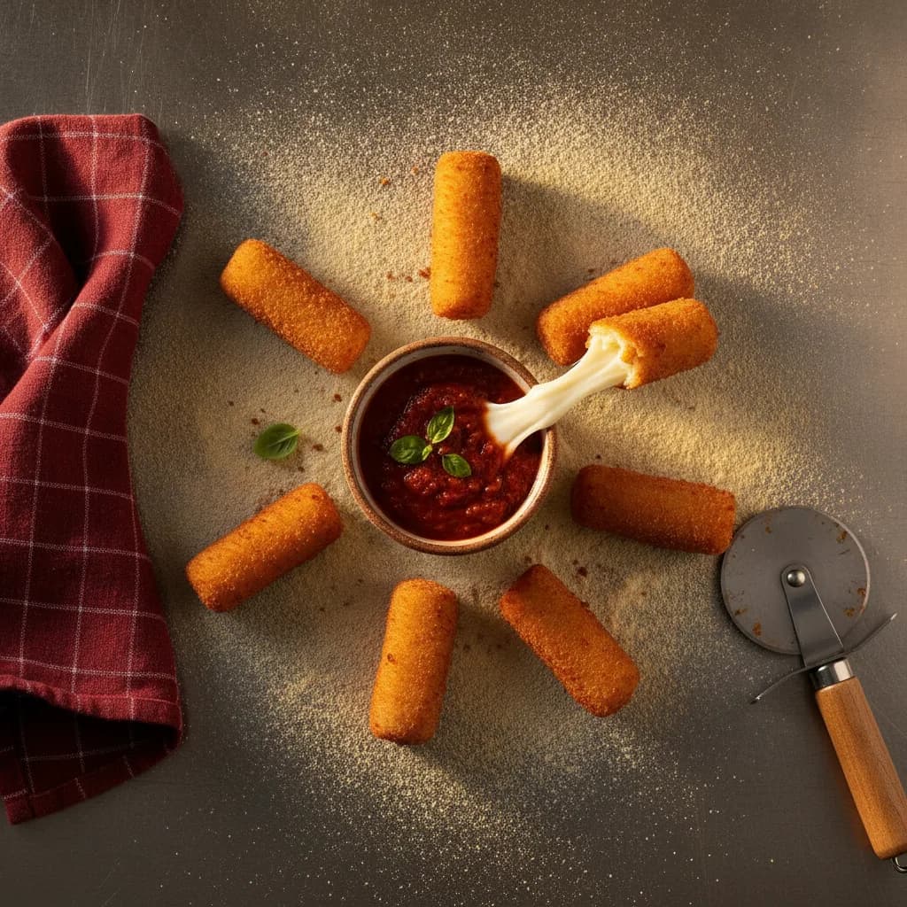 Palitos de mozzarella
