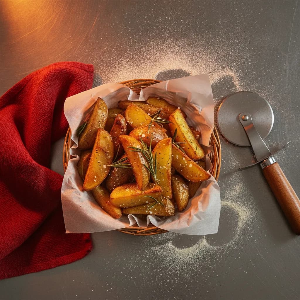 Papas al horno con romero
