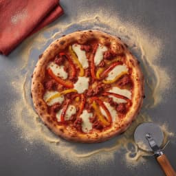 Pizza de chorizo
