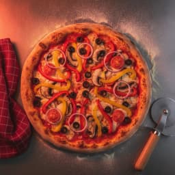 Pizza vegetariana