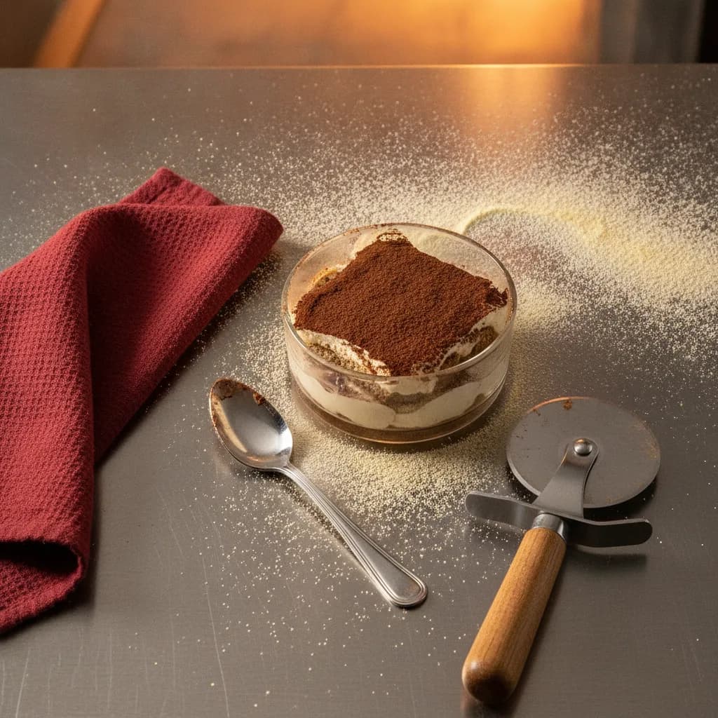 Tiramisú de la casa