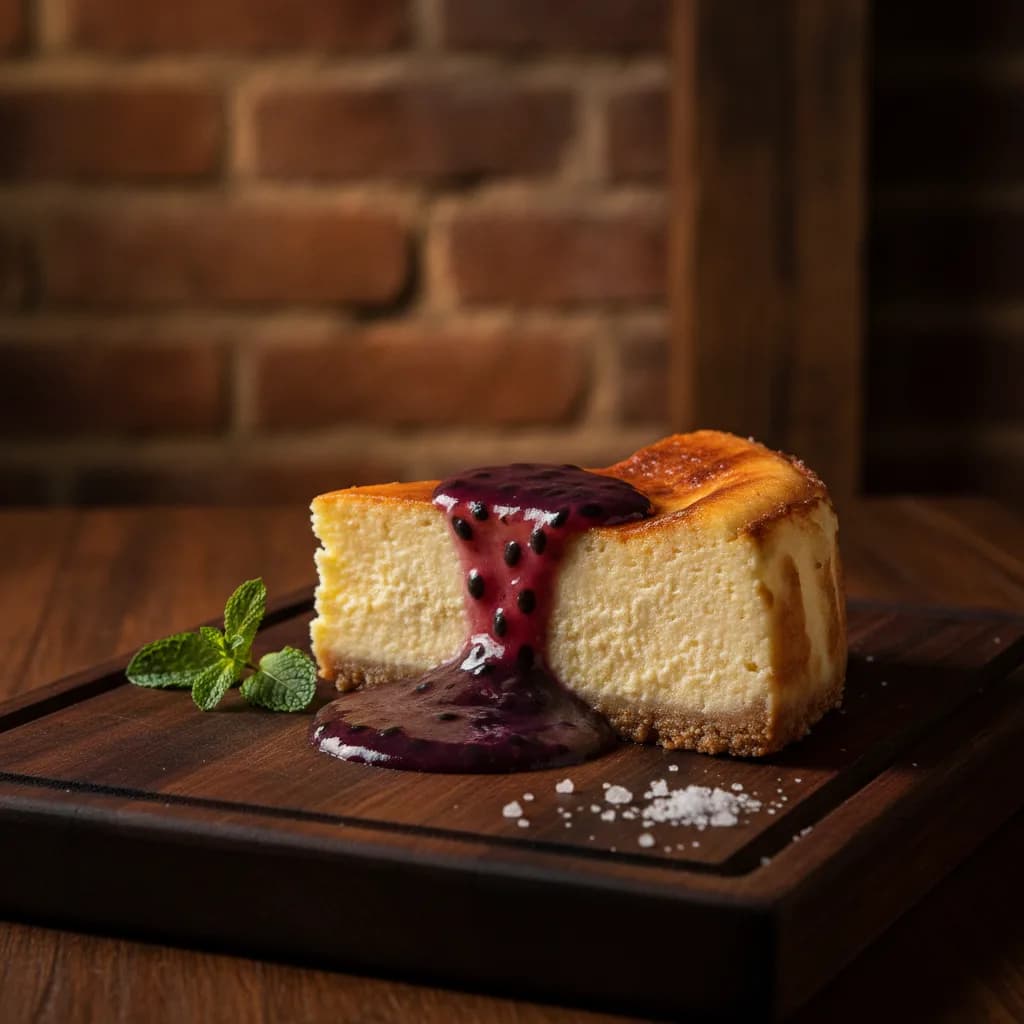 Cheesecake de gulupa