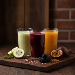 Jugos en agua
