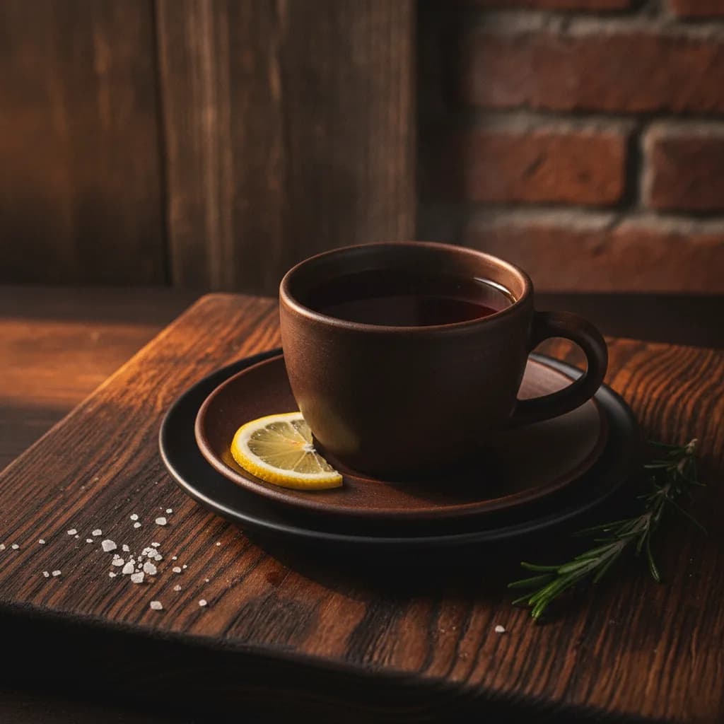 Té en agua