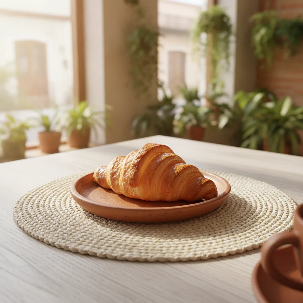Croissant de mantequilla