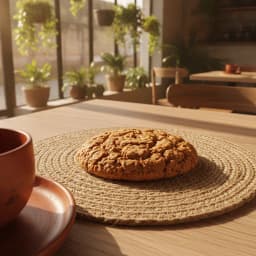 Galleta de avena y nuez