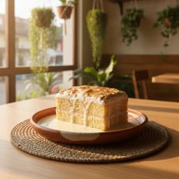 Pastel de tres leches