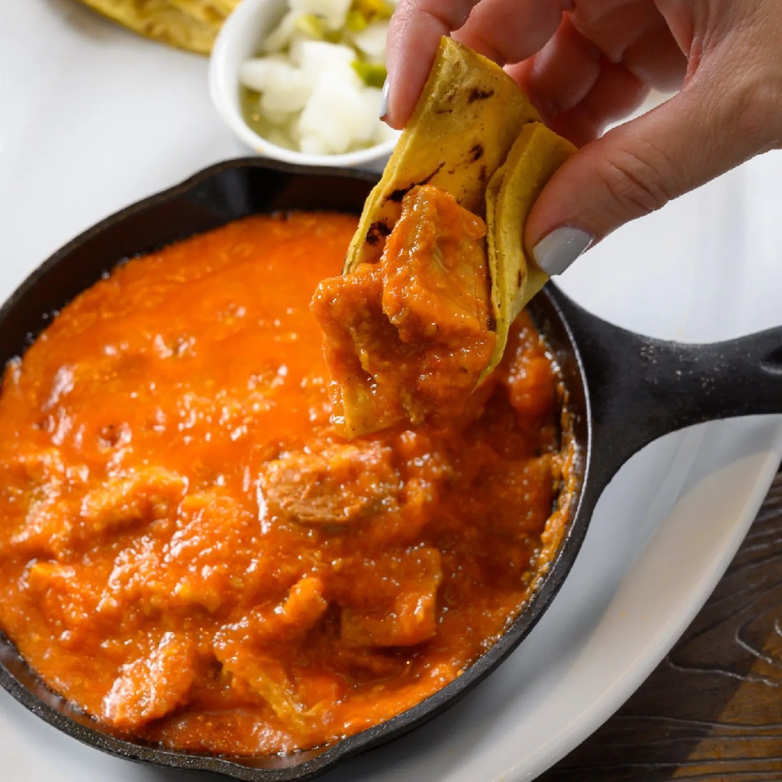 Cazuelita de Mondongo en Salsa