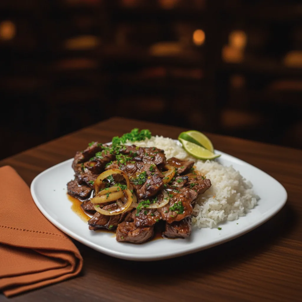 Carne Encebollada