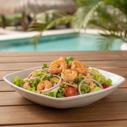 Ensalada con Camarones