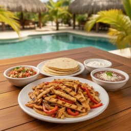 Fajitas de Pollo