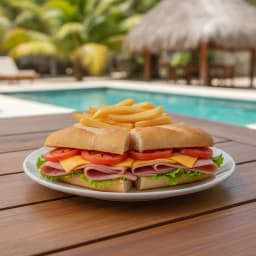 Sándwich de Jamón y Queso