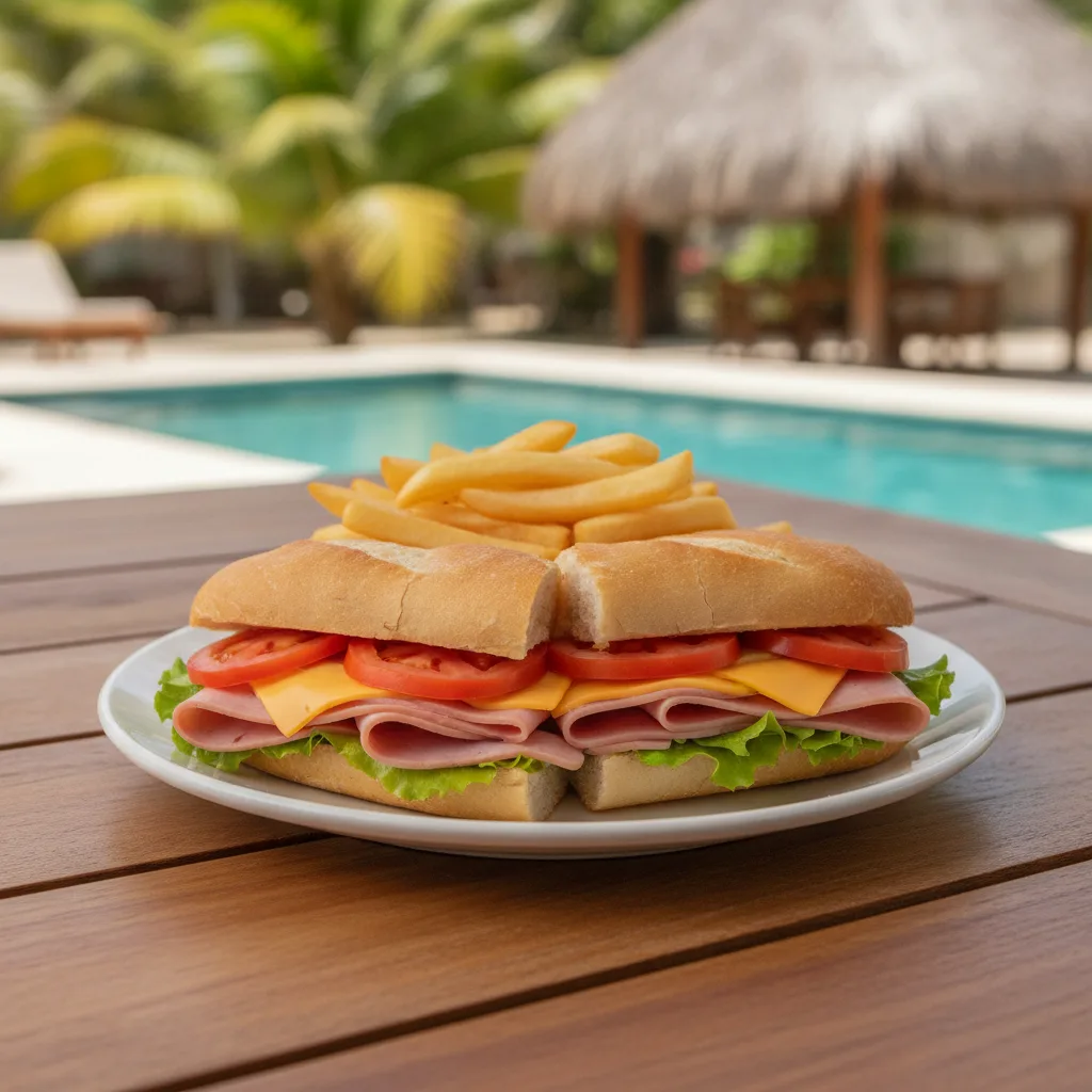 Sándwich de Jamón y Queso