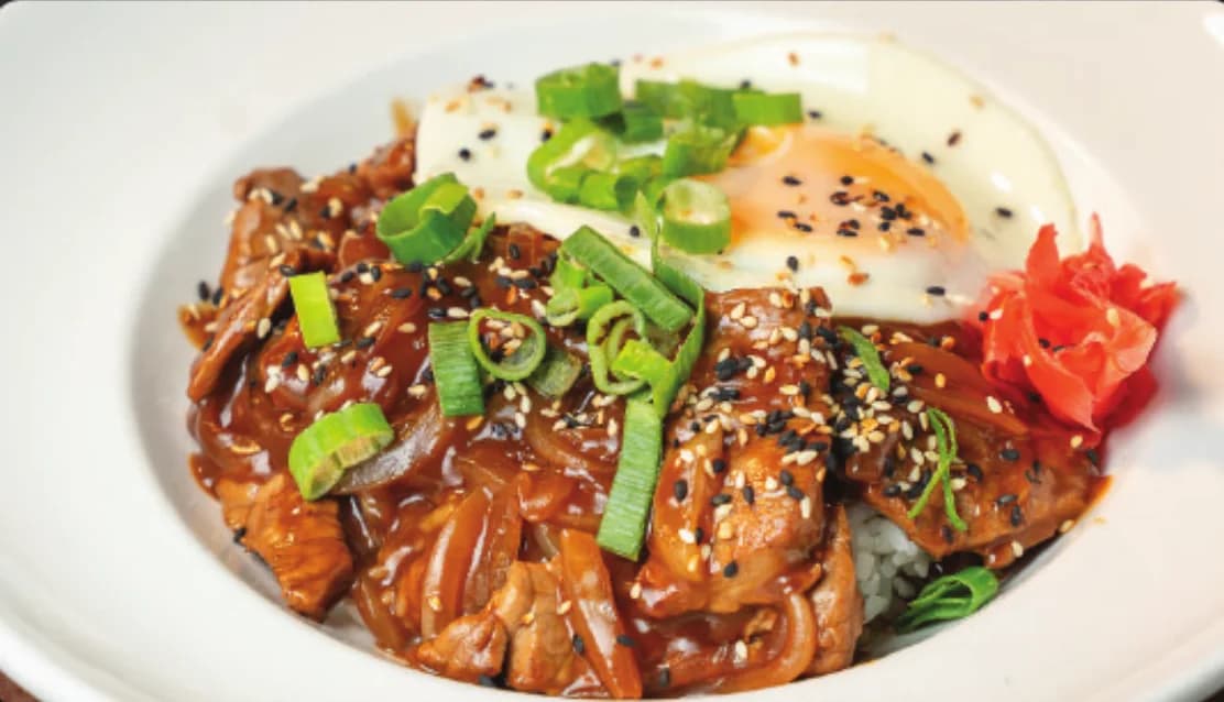 Gyudon de res