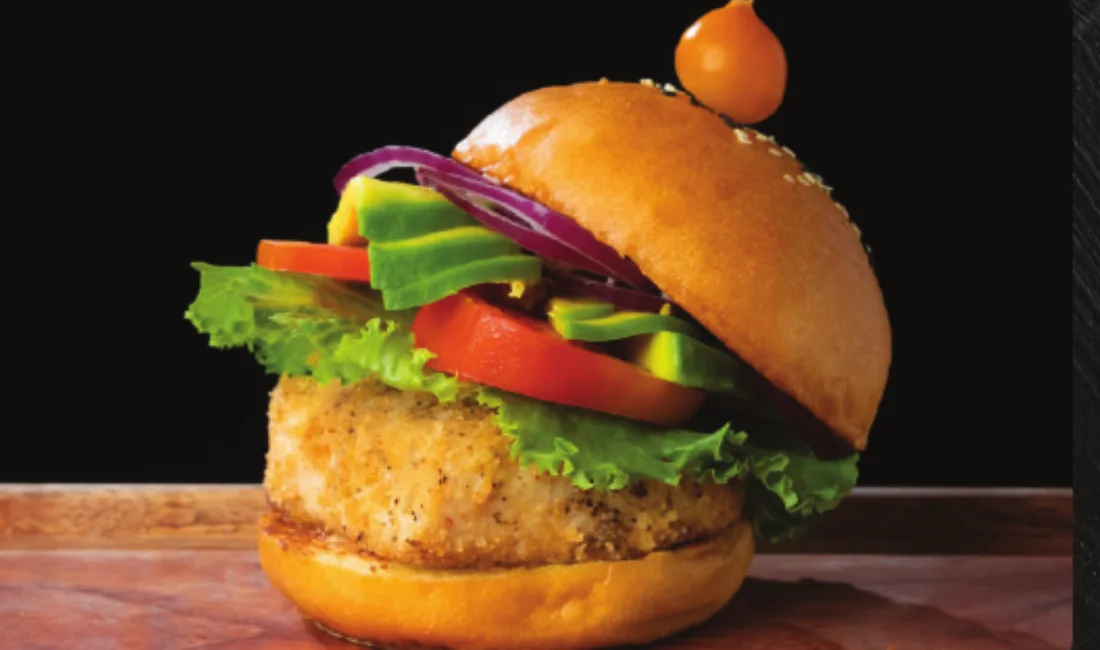 Hamburguesa de filete de pescado
