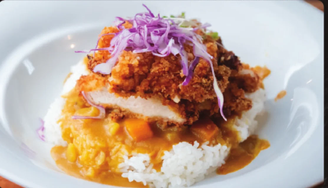 Pollo Katsu Curry & arroz