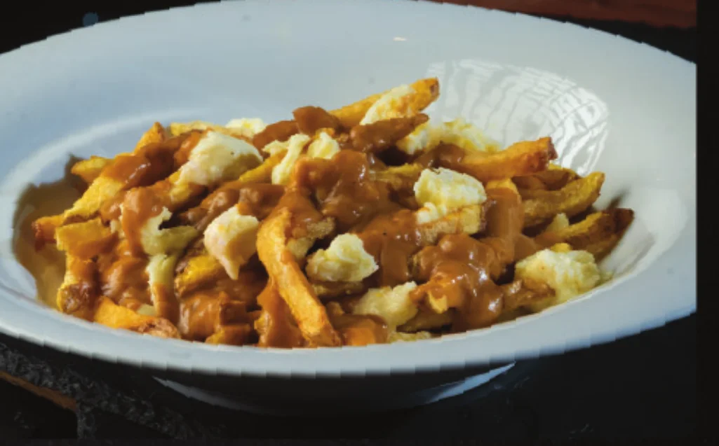 Poutine tradicional