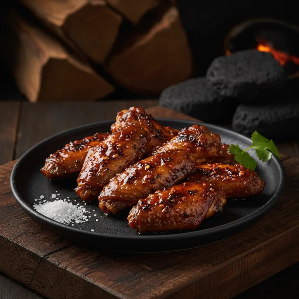 Alitas a la brasa