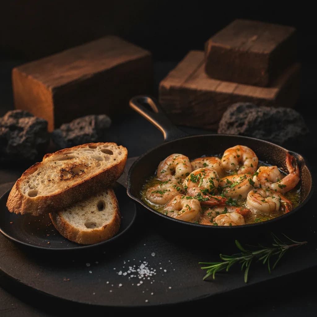 Camarones al ajillo