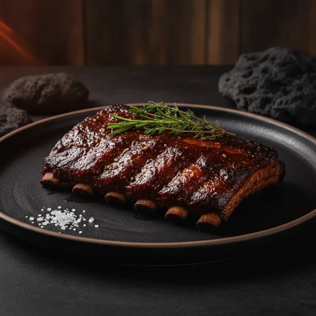 Costillas de cerdo BBQ