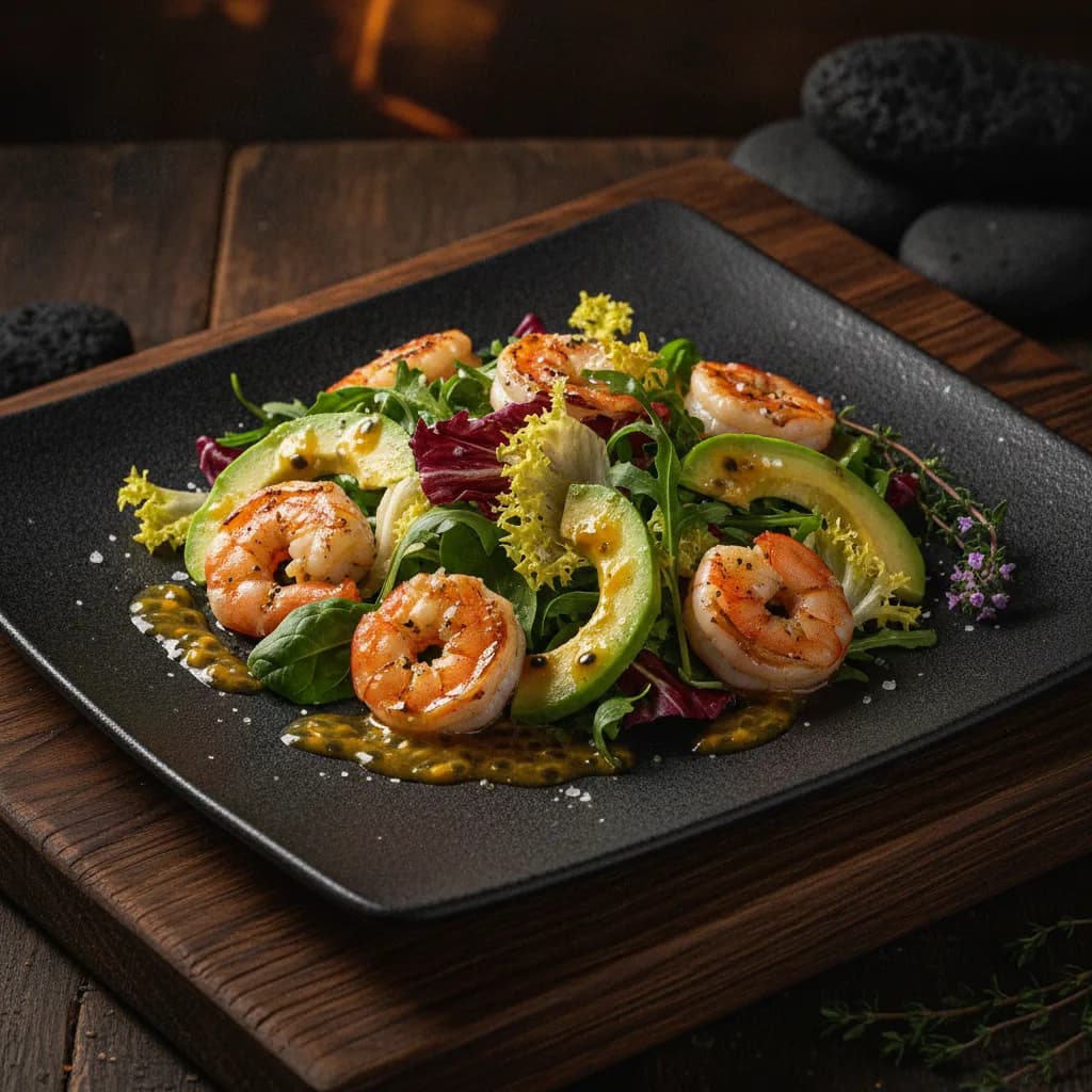 Ensalada de camarón