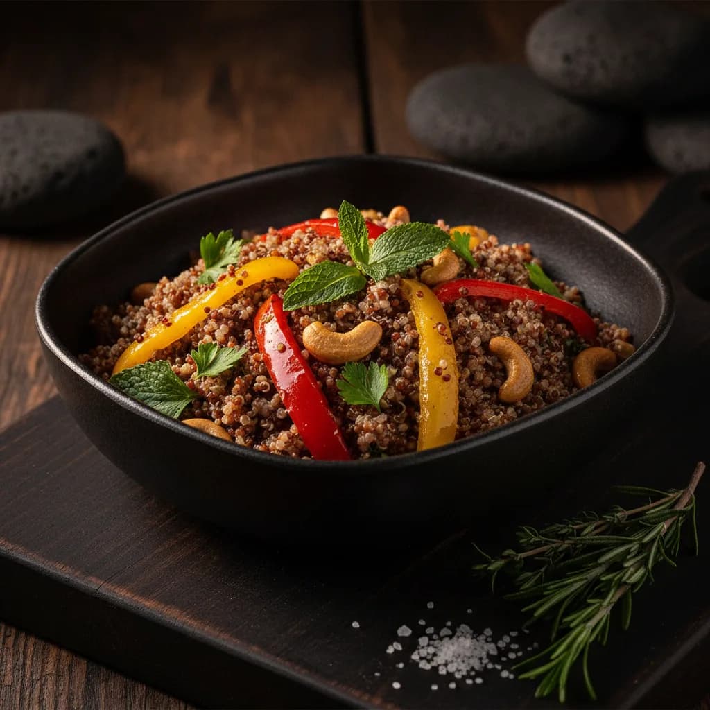 Ensalada de quinoa y marañón