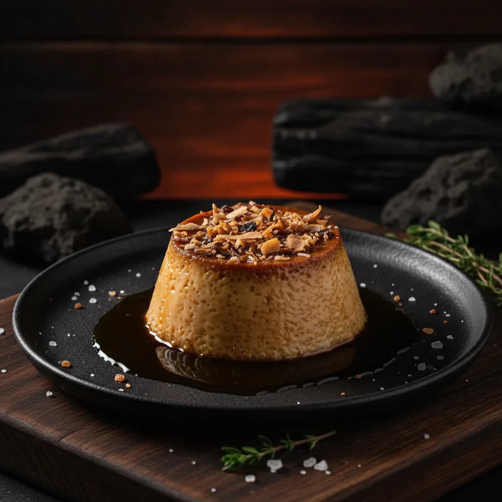 Flan de coco