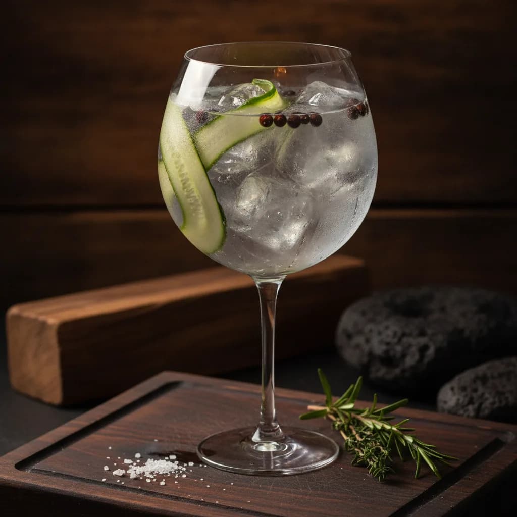 Gin tonic de la casa