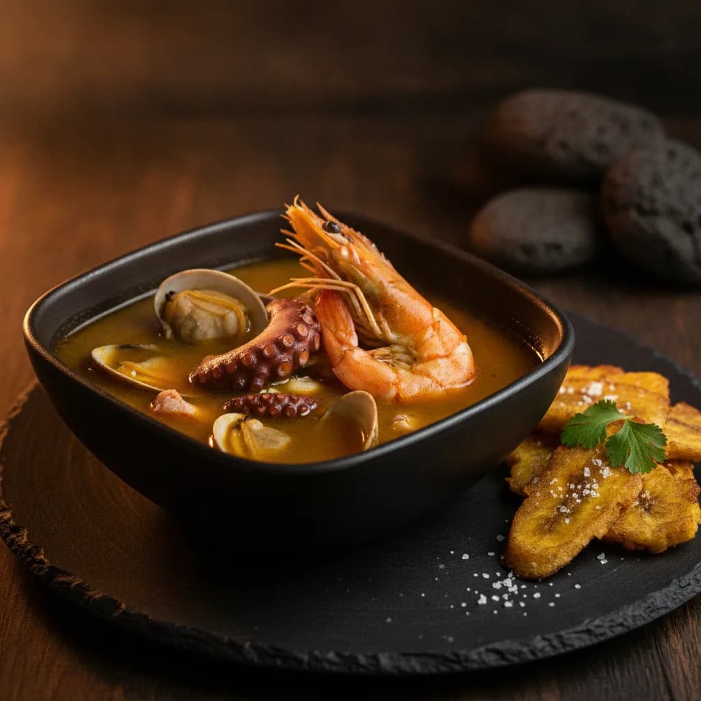 Sopa de mariscos