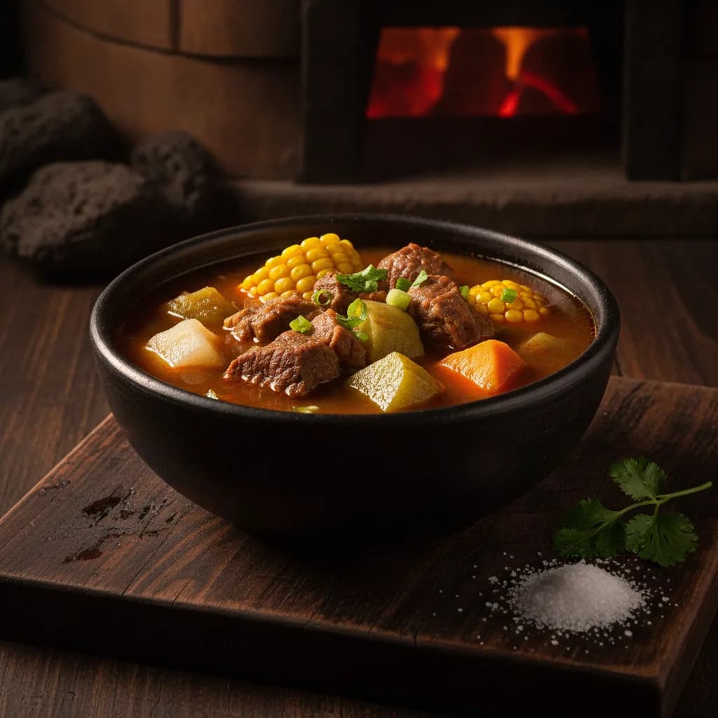 Sopa de res